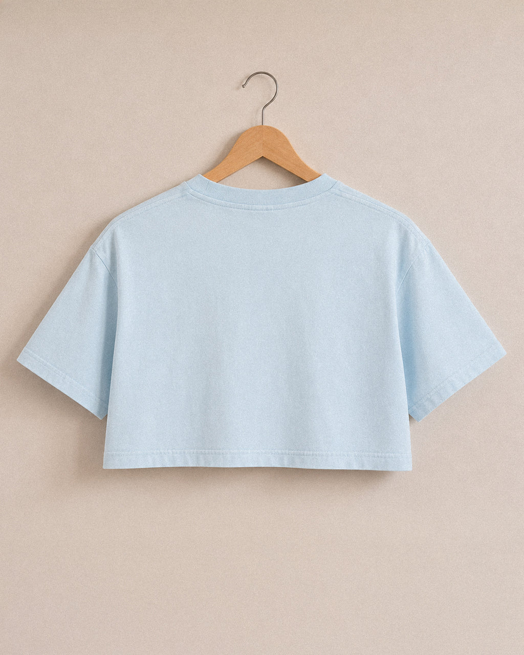 Brooklyn SoftBoys Brooklyn Bear cropped tee, back view