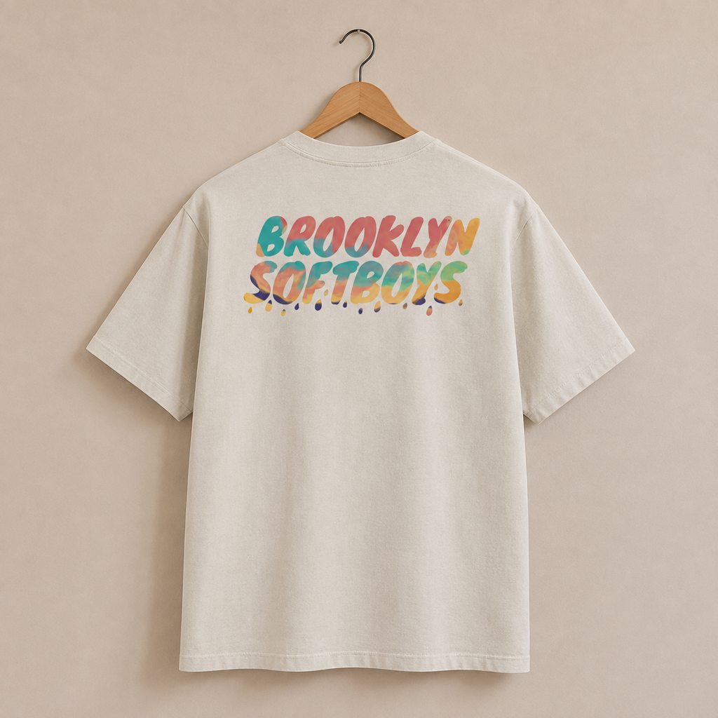 Brooklyn SoftBoys Soft Boix graphic tee, back view