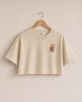 Brooklyn SoftBoys Soft Boix cropped tee, front view