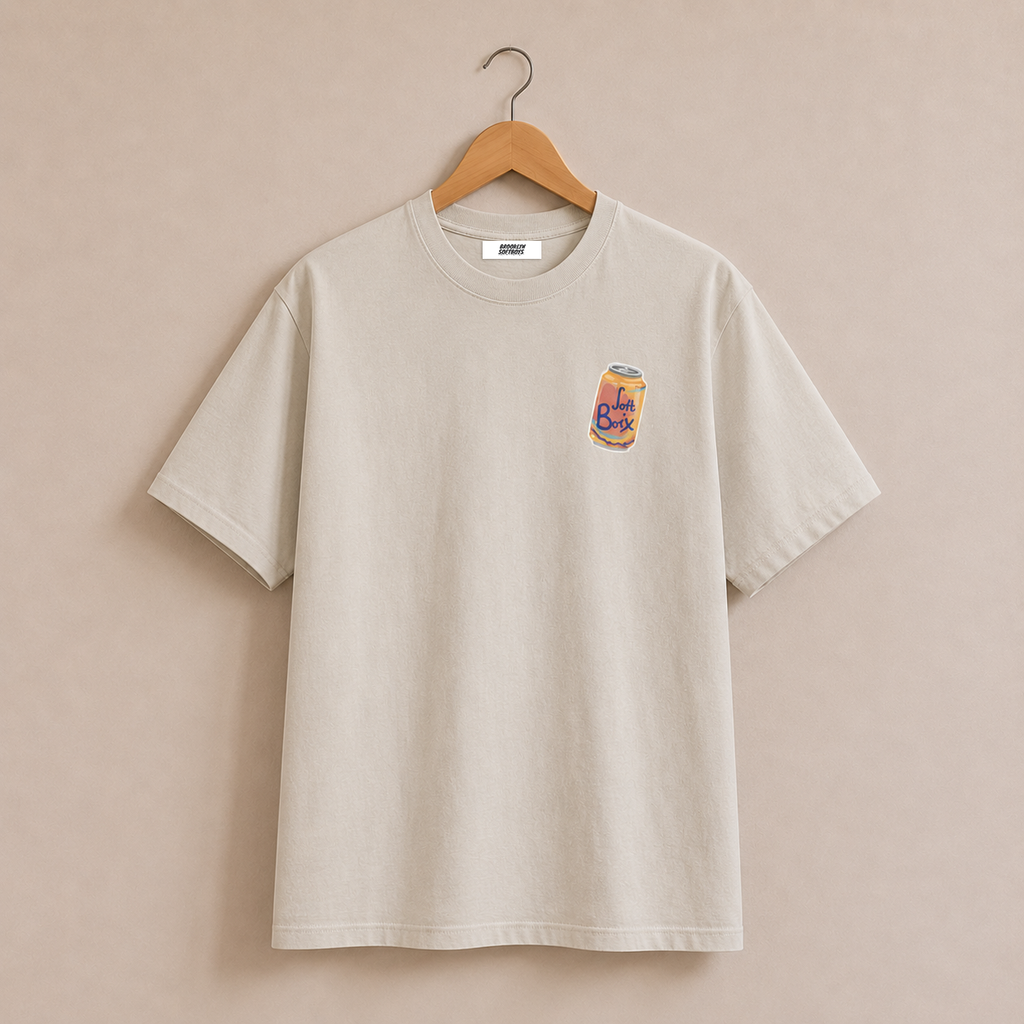 Brooklyn SoftBoys Soft Boix graphic tee, front view